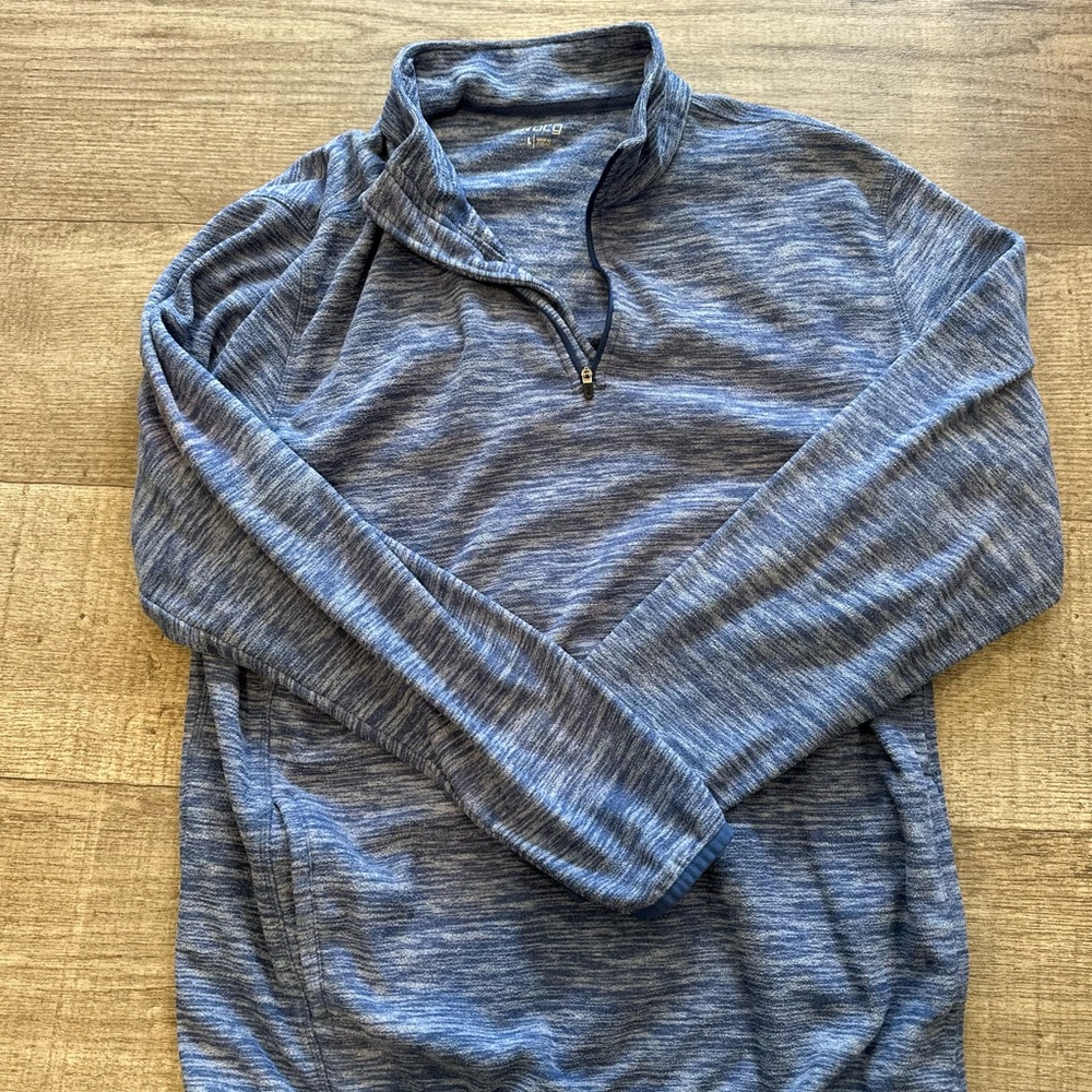 BCG Blue Lightweight Quarter-Zip Pullover